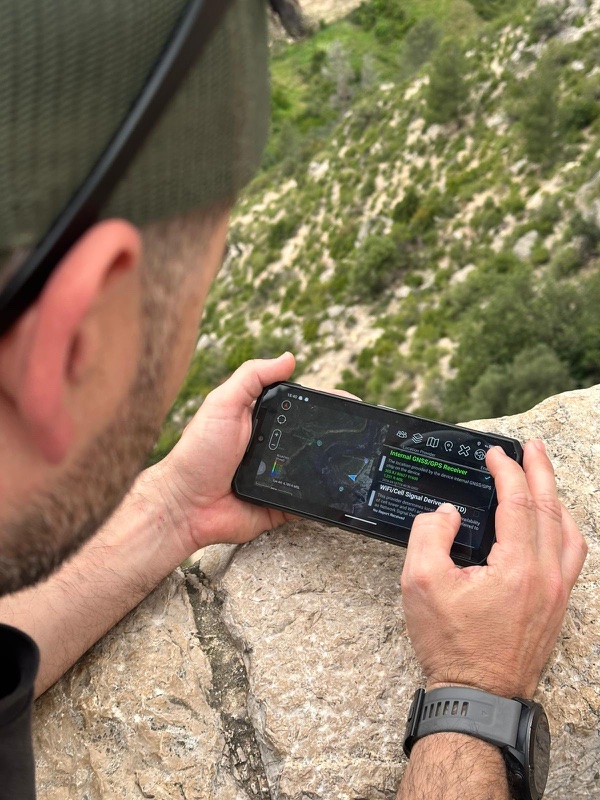 Dispositivo ATAK rugged militar sumergible